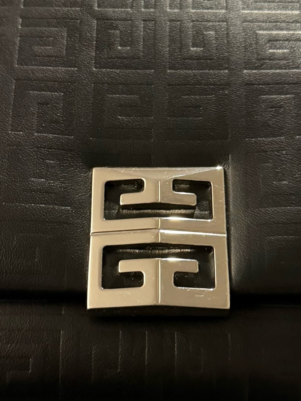 Givenchy 4G Black Leather Shoulder Bag - Picture 7 of 16